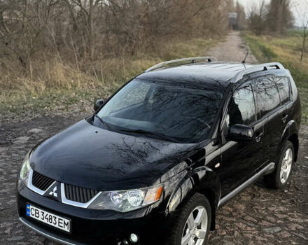 Чорний Міцубісі Аутлендер, об'ємом двигуна 2.36 л та пробігом 293 тис. км за 7900 $, фото 1 на Automoto.ua