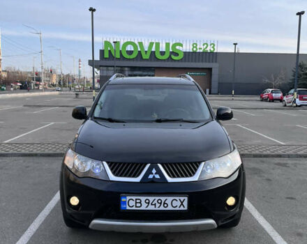 Черный Мицубиси Аутлендер, объемом двигателя 2.4 л и пробегом 237 тыс. км за 5000 $, фото 2 на Automoto.ua