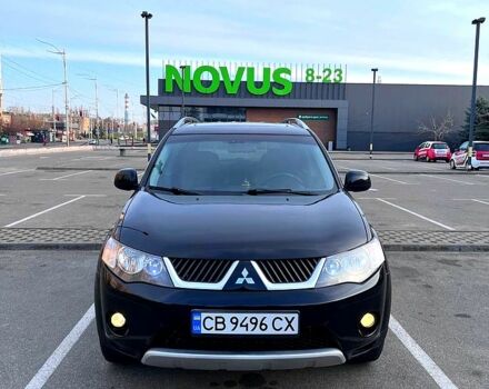 Чорний Міцубісі Аутлендер, об'ємом двигуна 2.4 л та пробігом 250 тис. км за 8000 $, фото 1 на Automoto.ua