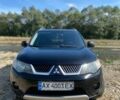 Черный Мицубиси Аутлендер, объемом двигателя 3 л и пробегом 150 тыс. км за 400 $, фото 1 на Automoto.ua