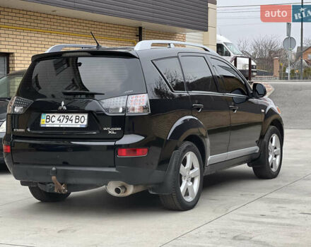 Чорний Міцубісі Аутлендер, об'ємом двигуна 2.4 л та пробігом 221 тис. км за 8700 $, фото 3 на Automoto.ua