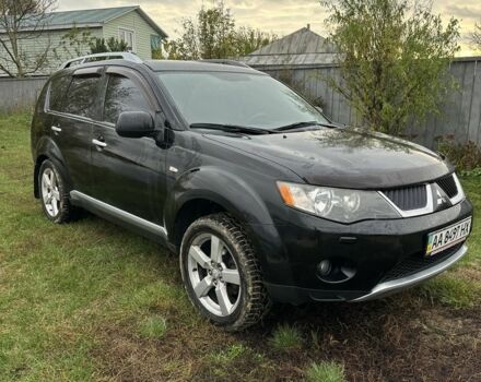 Чорний Міцубісі Аутлендер, об'ємом двигуна 2.4 л та пробігом 186 тис. км за 8700 $, фото 4 на Automoto.ua