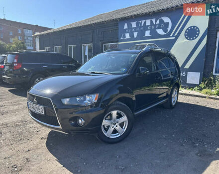 Черный Мицубиси Аутлендер, объемом двигателя 2 л и пробегом 240 тыс. км за 10999 $, фото 2 на Automoto.ua