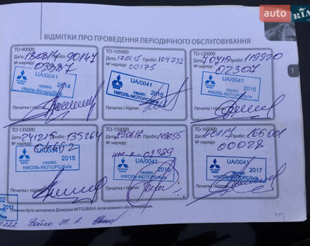 Черный Мицубиси Аутлендер, объемом двигателя 2.36 л и пробегом 315 тыс. км за 9700 $, фото 24 на Automoto.ua