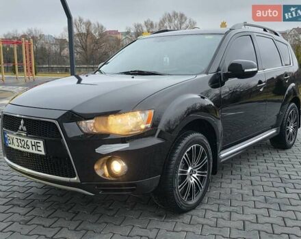 Черный Мицубиси Аутлендер, объемом двигателя 2.2 л и пробегом 188 тыс. км за 10999 $, фото 6 на Automoto.ua