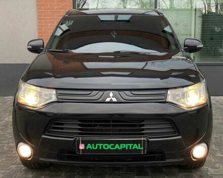 Черный Мицубиси Аутлендер, объемом двигателя 2.4 л и пробегом 212 тыс. км за 12990 $, фото 2 на Automoto.ua