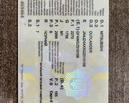 Черный Мицубиси Аутлендер, объемом двигателя 3 л и пробегом 257 тыс. км за 13699 $, фото 37 на Automoto.ua