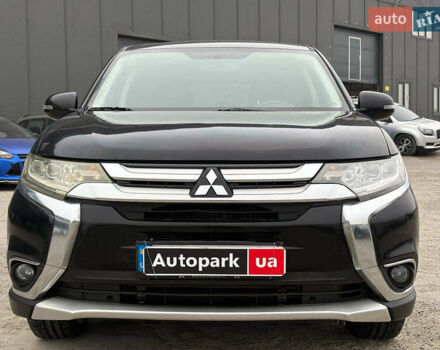 Чорний Міцубісі Аутлендер, об'ємом двигуна 2.4 л та пробігом 110 тис. км за 17290 $, фото 2 на Automoto.ua