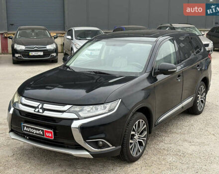 Чорний Міцубісі Аутлендер, об'ємом двигуна 2.4 л та пробігом 110 тис. км за 17290 $, фото 1 на Automoto.ua