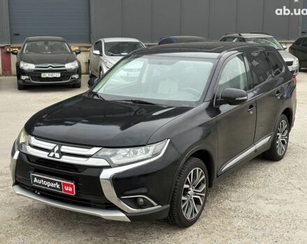 Чорний Міцубісі Аутлендер, об'ємом двигуна 2.4 л та пробігом 110 тис. км за 17290 $, фото 1 на Automoto.ua