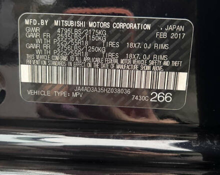 Чорний Міцубісі Аутлендер, об'ємом двигуна 2.36 л та пробігом 110 тис. км за 17500 $, фото 8 на Automoto.ua