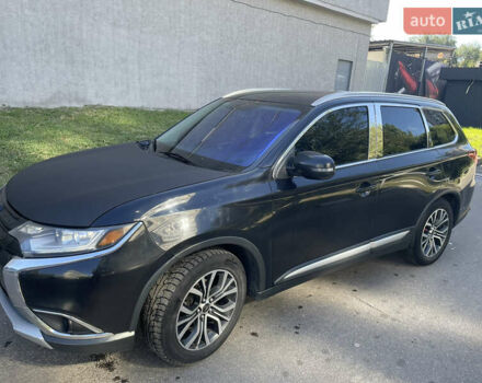 Чорний Міцубісі Аутлендер, об'ємом двигуна 2.36 л та пробігом 150 тис. км за 13500 $, фото 1 на Automoto.ua