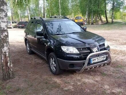 Мицубиси Аутлендер 2005 в Дубровице на Automoto.ua Черный Мицубиси Аутлендер, объемом двигателя 2 л и пробегом 282 тыс. км за 6200 $, фото 1 на Automoto.ua