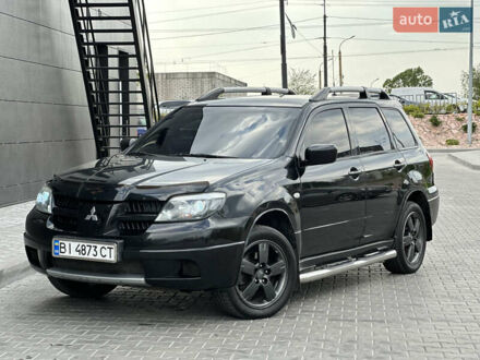 Мицубиси Аутлендер 2006 в Днепре (Днепропетровске) на Automoto.ua Черный Мицубиси Аутлендер, объемом двигателя 2 л и пробегом 258 тыс. км за 5099 $, фото 1 на Automoto.ua