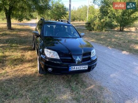Мицубиси Аутлендер 2007 в Кропивницком (Кировограде) на Automoto.ua Черный Мицубиси Аутлендер, объемом двигателя 2.4 л и пробегом 190 тыс. км за 7650 $, фото 1 на Automoto.ua
