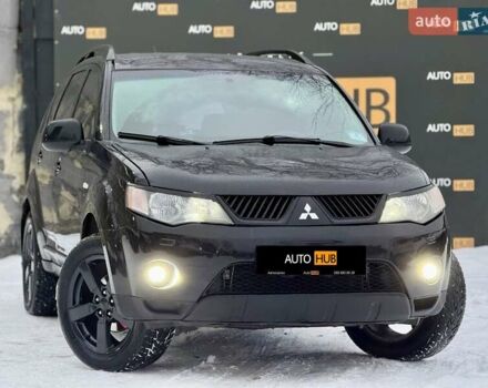 Чорний Міцубісі Аутлендер, об'ємом двигуна 3 л та пробігом 201 тис. км за 9500 $, фото 1 на Automoto.ua