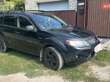 Чорний Міцубісі Аутлендер, об'ємом двигуна 3 л та пробігом 257 тис. км за 9200 $, фото 1 на Automoto.ua