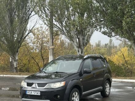Мицубиси Аутлендер 2007 в Славянске на Automoto.ua Черный Мицубиси Аутлендер, объемом двигателя 2 л и пробегом 178 тыс. км за 4700 $, фото 1 на Automoto.ua