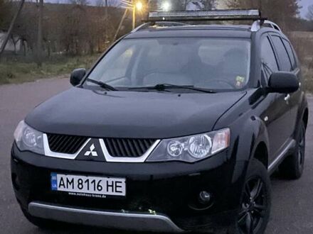 Чорний Міцубісі Аутлендер, об'ємом двигуна 1.97 л та пробігом 300 тис. км за 9000 $, фото 1 на Automoto.ua