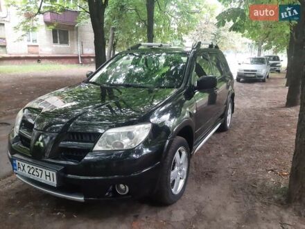 Мицубиси Аутлендер 2008 в Балаклее на Automoto.ua Черный Мицубиси Аутлендер, объемом двигателя 2 л и пробегом 137 тыс. км за 5800 $, фото 1 на Automoto.ua