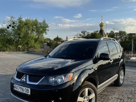 Міцубісі Аутлендер 2008 у Харкові на Automoto.ua Чорний Міцубісі Аутлендер, об'ємом двигуна 2.4 л та пробігом 274 тис. км за 9500 $, фото 1 на Automoto.ua