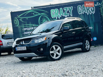 Міцубісі Аутлендер 2008 у Харкові на Automoto.ua Чорний Міцубісі Аутлендер, об'ємом двигуна 2.4 л та пробігом 248 тис. км за 9000 $, фото 1 на Automoto.ua