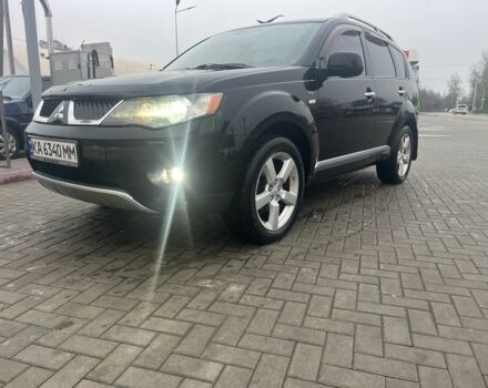 Чорний Міцубісі Аутлендер, об'ємом двигуна 3 л та пробігом 220 тис. км за 8300 $, фото 1 на Automoto.ua