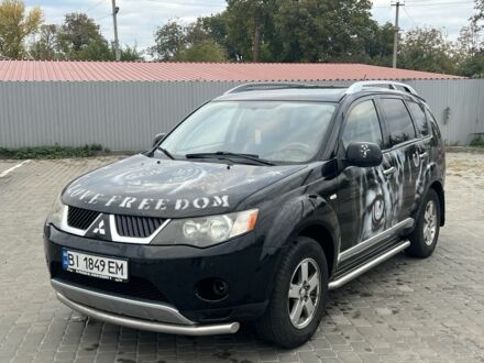 Мицубиси Аутлендер 2008 в Кременчуге на Automoto.ua Черный Мицубиси Аутлендер, объемом двигателя 2.4 л и пробегом 230 тыс. км за 6850 $, фото 1 на Automoto.ua