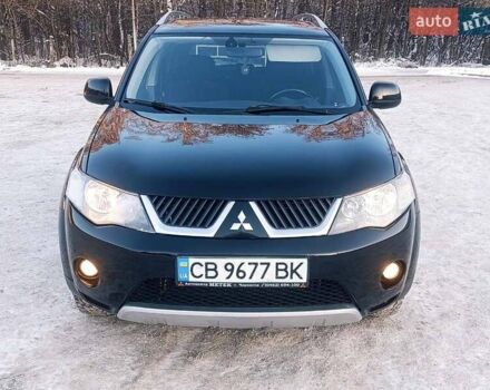 Чорний Міцубісі Аутлендер, об'ємом двигуна 2.4 л та пробігом 188 тис. км за 8700 $, фото 1 на Automoto.ua