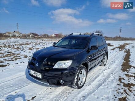 Міцубісі Аутлендер 2008 у Кам'янське (Дніпродзержинськ) на Automoto.ua Чорний Міцубісі Аутлендер, об'ємом двигуна 2.4 л та пробігом 245 тис. км за 7100 $, фото 1 на Automoto.ua