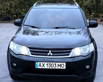 Чорний Міцубісі Аутлендер, об'ємом двигуна 2.4 л та пробігом 210 тис. км за 7800 $, фото 1 на Automoto.ua