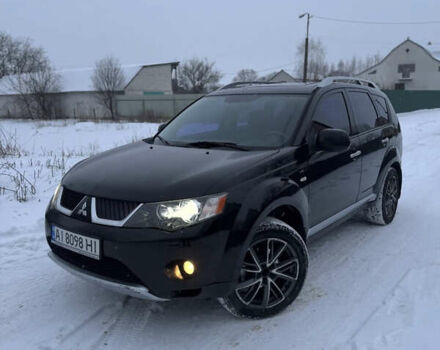 Чорний Міцубісі Аутлендер, об'ємом двигуна 3 л та пробігом 318 тис. км за 8000 $, фото 1 на Automoto.ua