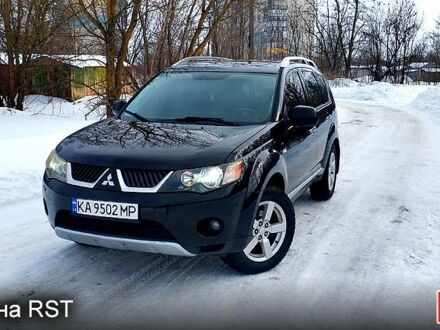 Чорний Міцубісі Аутлендер, об'ємом двигуна 3 л та пробігом 238 тис. км за 9600 $, фото 1 на Automoto.ua