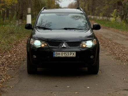 Чорний Міцубісі Аутлендер, об'ємом двигуна 3 л та пробігом 212 тис. км за 10000 $, фото 1 на Automoto.ua