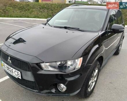 Чорний Міцубісі Аутлендер, об'ємом двигуна 2 л та пробігом 226 тис. км за 10750 $, фото 1 на Automoto.ua