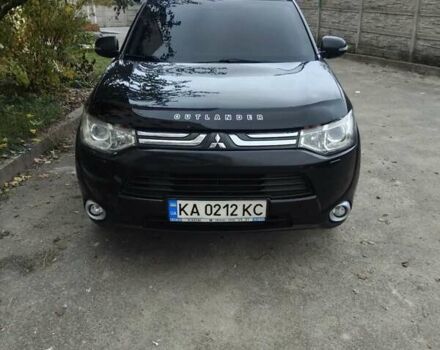 Чорний Міцубісі Аутлендер, об'ємом двигуна 2.36 л та пробігом 170 тис. км за 13500 $, фото 1 на Automoto.ua
