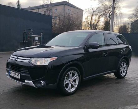 Черный Мицубиси Аутлендер, объемом двигателя 2.4 л и пробегом 224 тыс. км за 12000 $, фото 1 на Automoto.ua