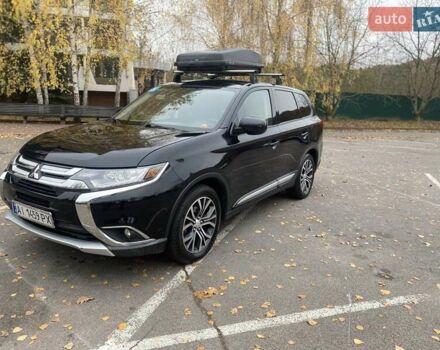 Чорний Міцубісі Аутлендер, об'ємом двигуна 2.36 л та пробігом 192 тис. км за 14200 $, фото 1 на Automoto.ua