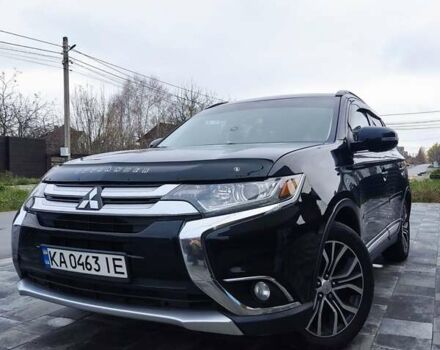 Чорний Міцубісі Аутлендер, об'ємом двигуна 2.36 л та пробігом 213 тис. км за 14500 $, фото 1 на Automoto.ua