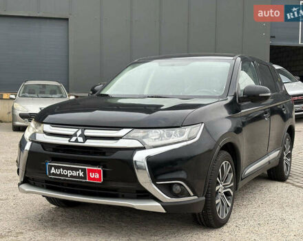 Чорний Міцубісі Аутлендер, об'ємом двигуна 2.4 л та пробігом 110 тис. км за 17290 $, фото 1 на Automoto.ua