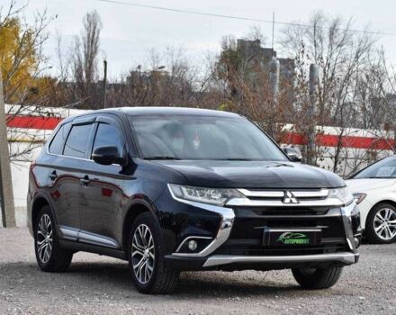 Чорний Міцубісі Аутлендер, об'ємом двигуна 2.4 л та пробігом 154 тис. км за 13499 $, фото 1 на Automoto.ua