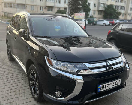 Чорний Міцубісі Аутлендер, об'ємом двигуна 2 л та пробігом 155 тис. км за 22500 $, фото 1 на Automoto.ua
