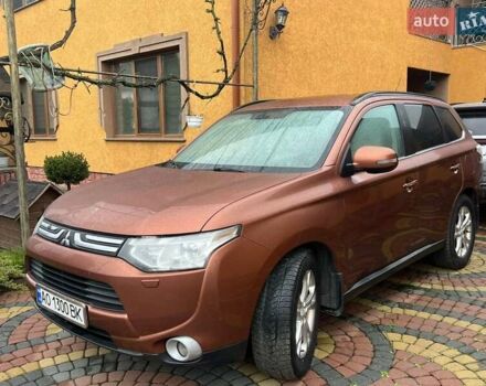 Коричневый Мицубиси Аутлендер, объемом двигателя 2.3 л и пробегом 317 тыс. км за 13000 $, фото 1 на Automoto.ua