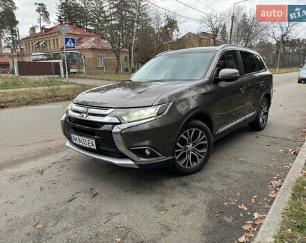 Коричневий Міцубісі Аутлендер, об'ємом двигуна 2.36 л та пробігом 167 тис. км за 12500 $, фото 19 на Automoto.ua