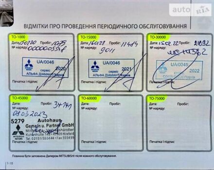 Коричневий Міцубісі Аутлендер, об'ємом двигуна 2 л та пробігом 46 тис. км за 21000 $, фото 9 на Automoto.ua