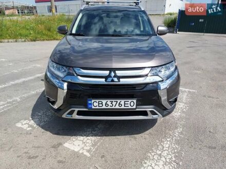 Мицубиси Аутлендер 2017 в Чернигове на Automoto.ua Коричневый Мицубиси Аутлендер, объемом двигателя 2 л и пробегом 96 тыс. км за 19000 $, фото 1 на Automoto.ua