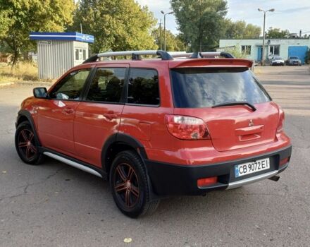 Мицубиси Аутлендер 2006 в Чернигове на Automoto.ua Красный Мицубиси Аутлендер, объемом двигателя 2.4 л и пробегом 220 тыс. км за 5499 $, фото 3 на Automoto.ua