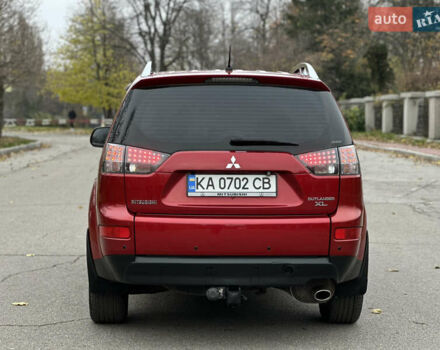 Красный Мицубиси Аутлендер, объемом двигателя 2.4 л и пробегом 180 тыс. км за 8900 $, фото 14 на Automoto.ua