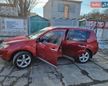 Червоний Міцубісі Аутлендер, об'ємом двигуна 3 л та пробігом 120 тис. км за 9000 $, фото 5 на Automoto.ua