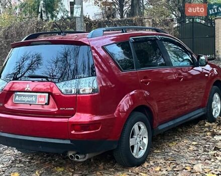 Красный Мицубиси Аутлендер, объемом двигателя 2.4 л и пробегом 251 тыс. км за 8990 $, фото 10 на Automoto.ua